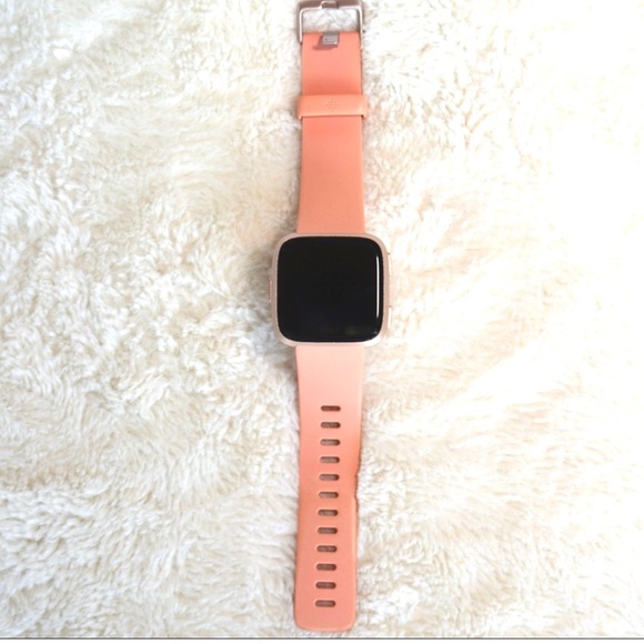 Fit Bit Accessories - Fitbit Versa Smartwatch Black- Model:FB50
